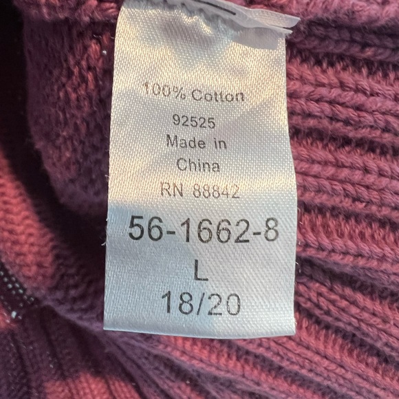 Ellos Pullover Sweater Top Size L 18/20 - Picture 8 of 8